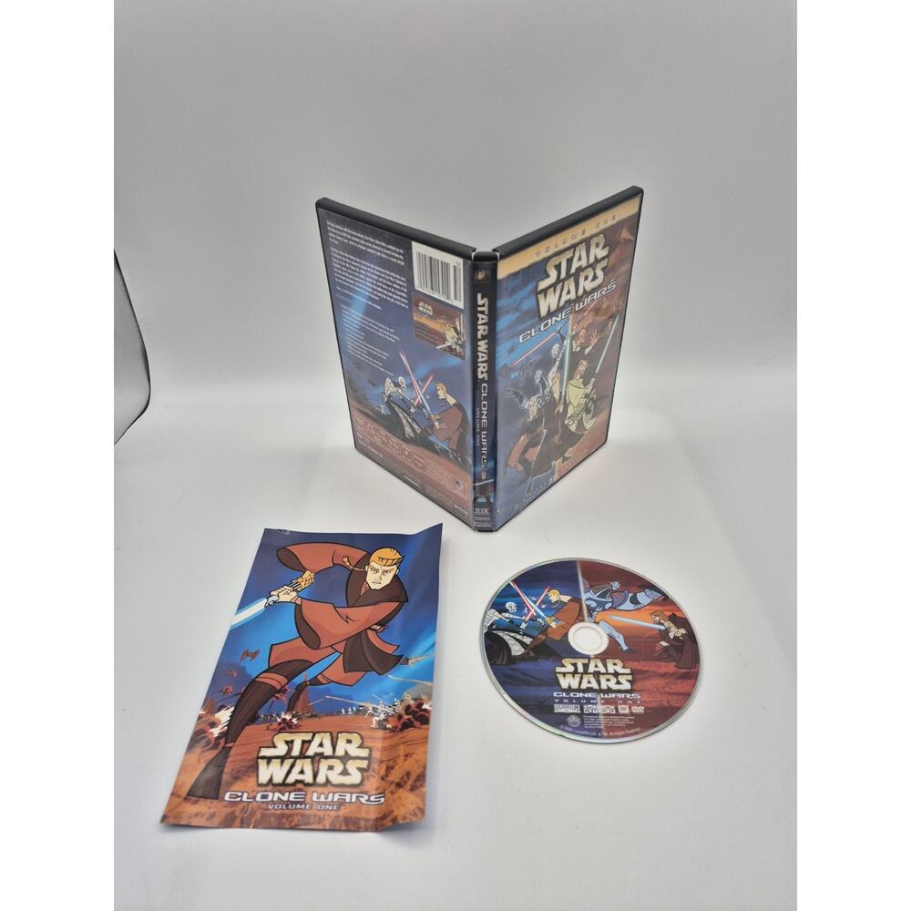 Star Wars - Clone Wars: Vol. 1 (DVD, 2005) Genndy Tartakovsky